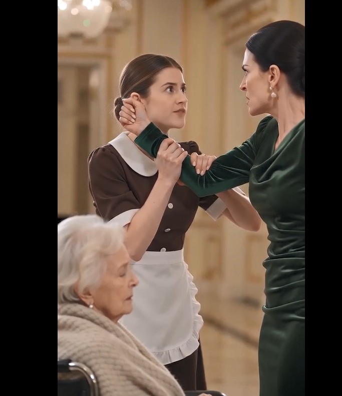 The Waitress Defended an Elderly Woman at a Lavish Gala — Then the Billionaire Revealed, “That’s My Mother.”