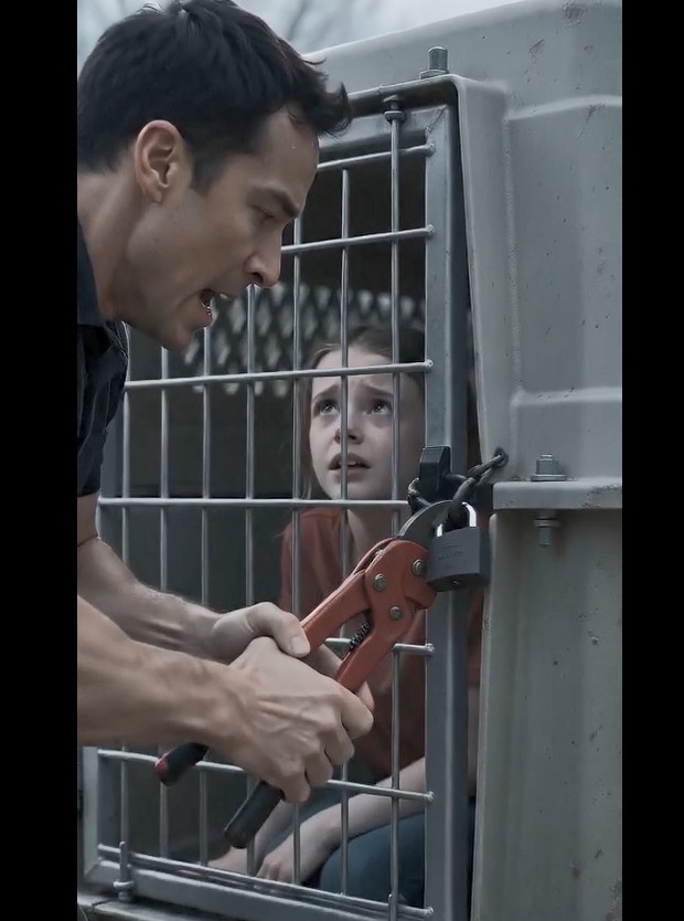He Thought His Daughter Was Safe... Until He Found Her Locked in a Cage Whispering, "I Waited for You, Dad."