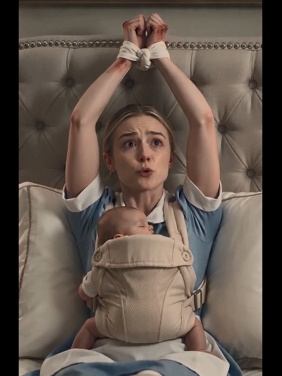 I came home to find my nanny tied to my bed, with my one-year-old twins strapped to her chest. What I discovered next shattered everything I thought I knew about my marriage. "What the hell is going on?" I shouted as I burst into the nursery.