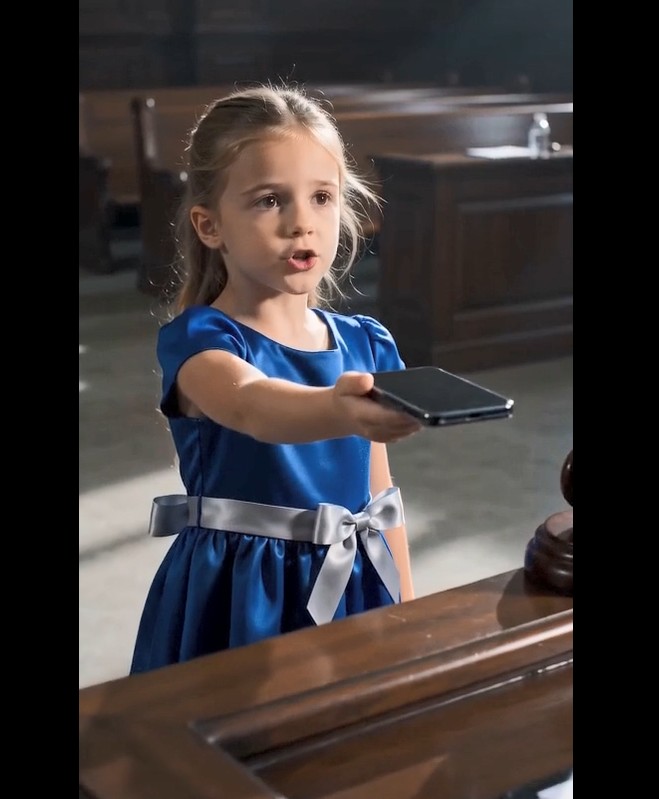 My Husband Filed for Divorce, and My 6-Year-Old Daughter Asked the Judge, "May I Show You Something Mom Doesn't Know About, Your Honor?" The Judge Nodded. When the Video Started Playing, the Entire Courtroom Fell Silent.