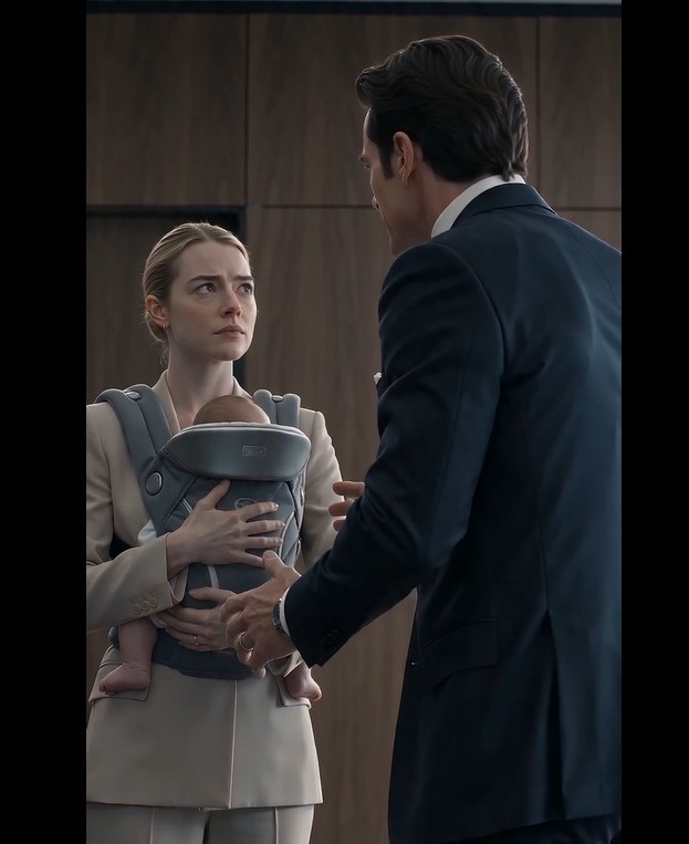 She Walked Into the Divorce Hearing Holding a Baby... Everything Changed in Seconds.