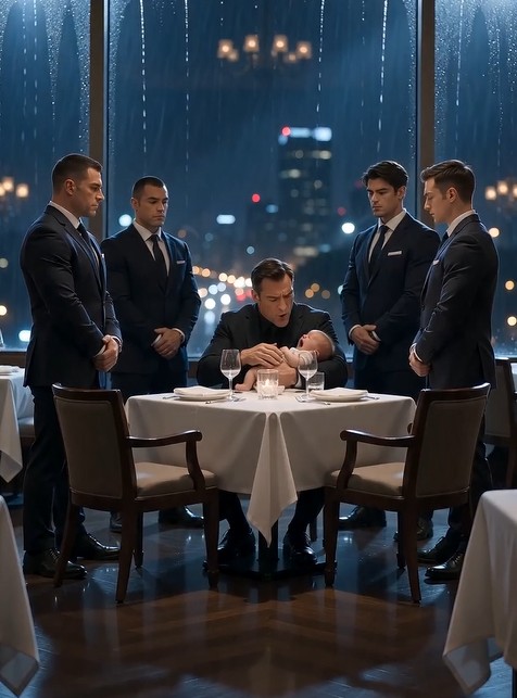 The Mafia Boss’s Baby Wouldn’t Stop Crying in the Restaurant—Until a Waitress Crossed a Line No One Dared Touch.d