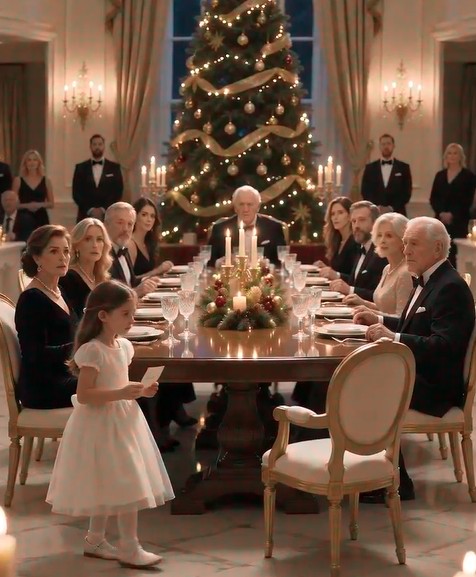 💥My Dad Shoved My 9-Year-Old Daughter Off Her Christmas Chair... Four Words Later, He Turned White.re