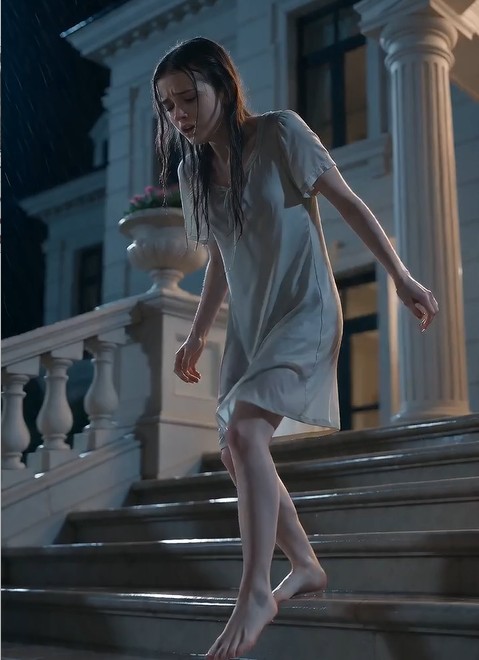 My husband kicked me out of our mansion barefoot while his mistress wore my diamond necklace and laughed aa