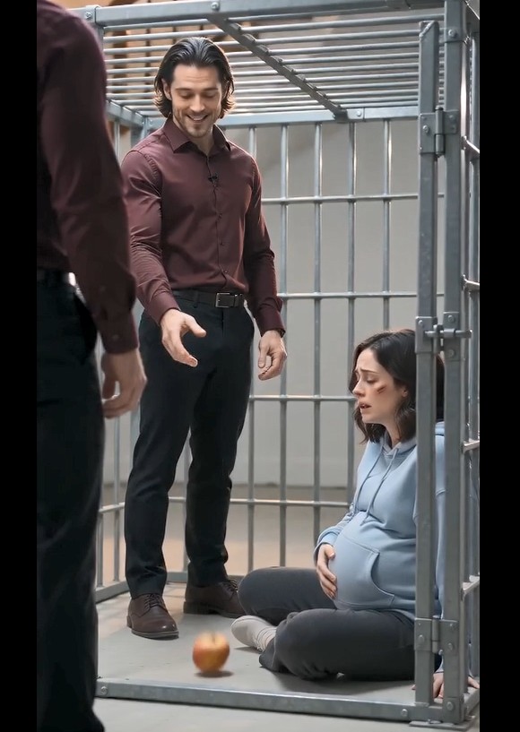 When my husband welded the dog kennel shut in our basement and left me there—my clothes in tatters, nine months pregnant, bleeding across the freezing metal floor—while he told the dinner guests upstairs that I was "visiting family," I realized I had only two choices. I would either die giving birth inside that cage... or destroy him forever.