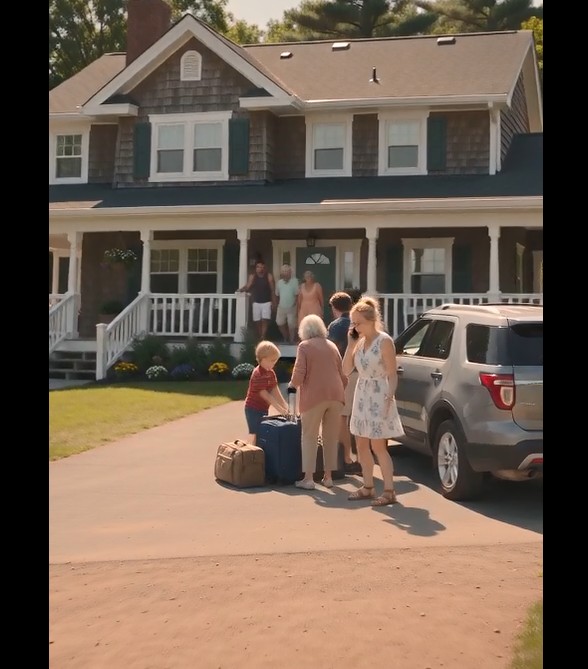 My daughter left me a cheerful voicemail saying, “Mom, you probably shouldn’t come to the lake house this summer. Ryan thinks it would be better if it’s just our family.” She said it so casually—as if the cedar siding, the sage-green front door, the dock, the porch swing, and every single board of that house hadn’t been paid for with my savings and built around my late husband’s dream.