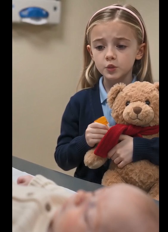The Doctor Said I Was “Overreacting”—Until My Daughter Pulled My Baby’s Real Medicine From Her Teddy Bear