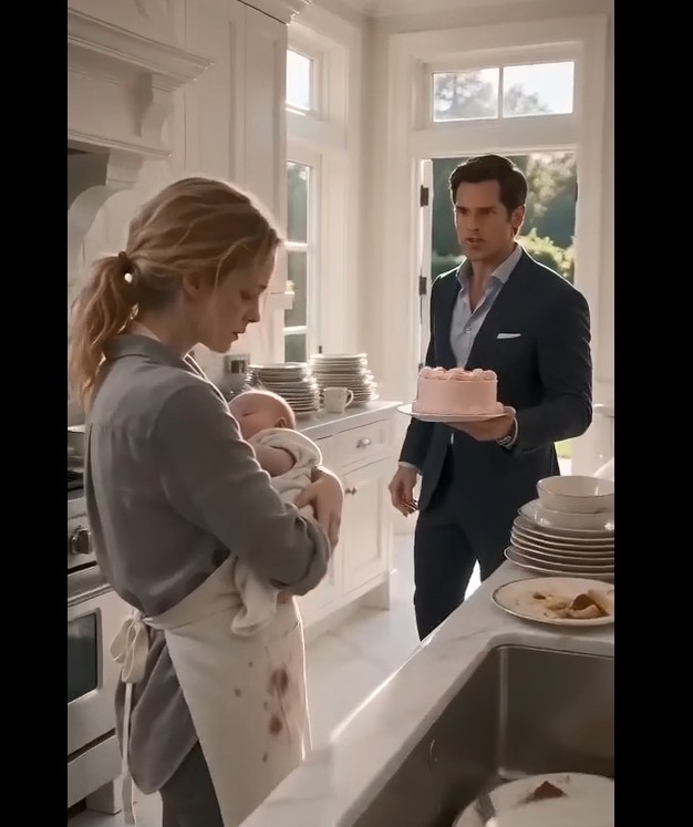 I Sent My Mother three thousand five hundred dollars a Month to Care for My Wife and Baby—But When I Came Home Early for My Son’s First Birthday, He Had a High Fever, My Wife Was Washing Dishes After Serving Twenty Relatives, and Police Later Found the Deed to My House Hidden Inside My Cousin’s Jacket…