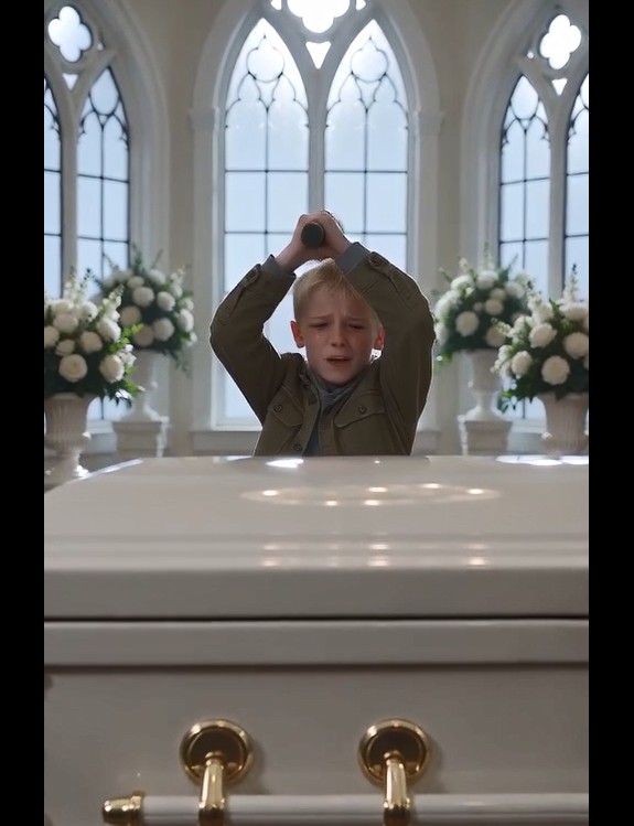 The Boy Broke Open His Mother’s Casket — Then the Wealthy Family Pointed a Gun at Him