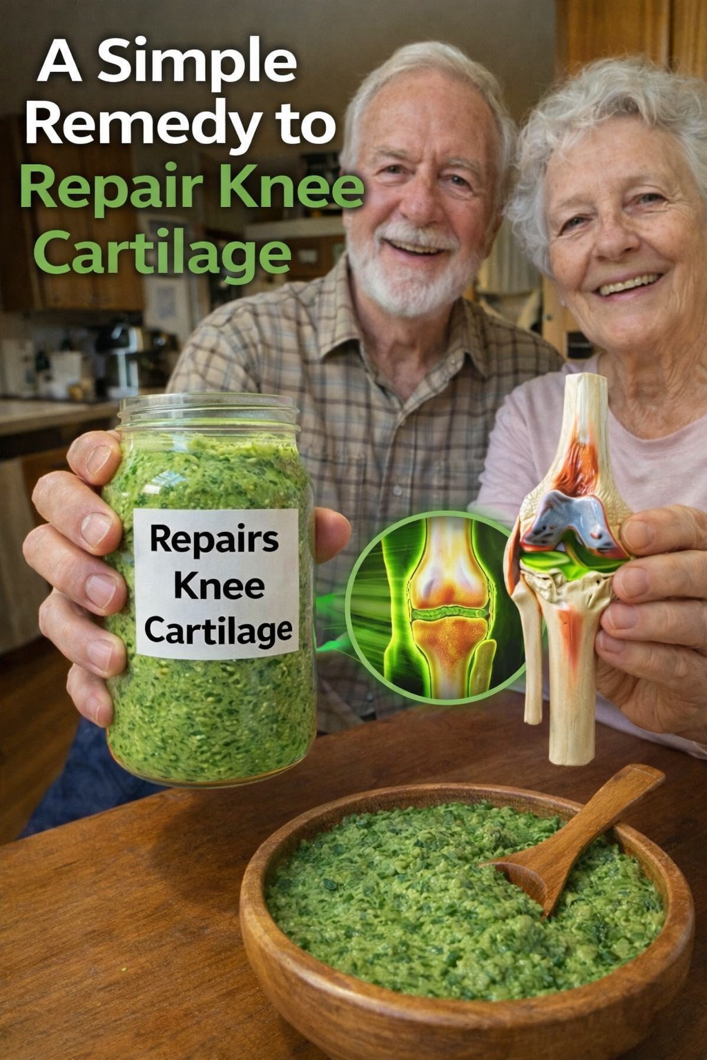 A 97-Year-Old Orthopedic Surgeon Reveals: 🔥 ONLY ONE Green Food Can Regenerate Knee Cartilage in Just 24 Hours!