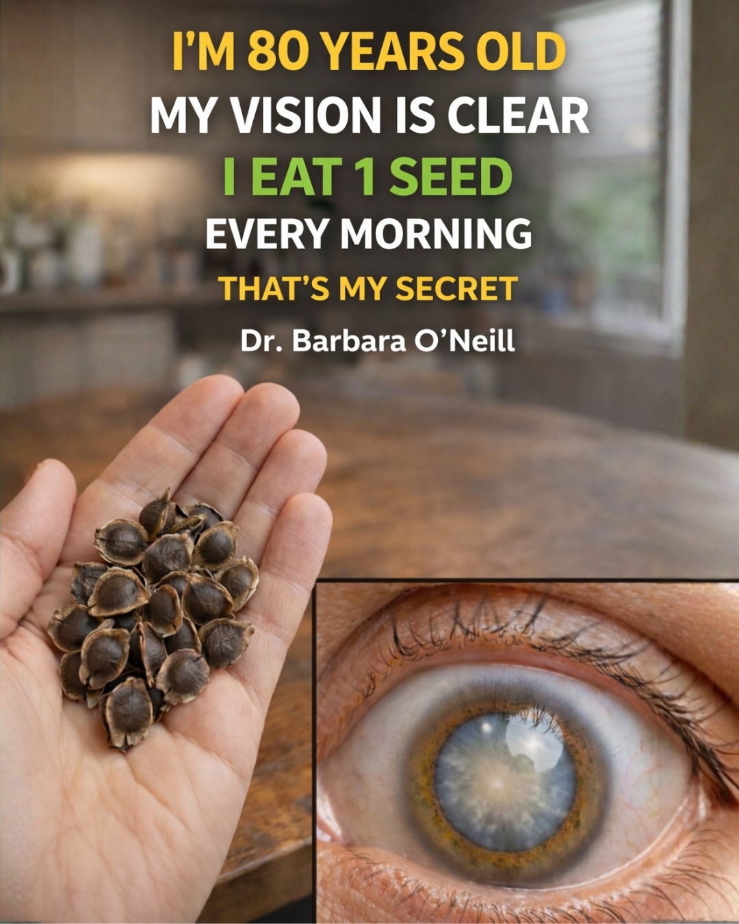 Even After 90: These 3 Morning Seeds May Help Support Your Eyes and Brain