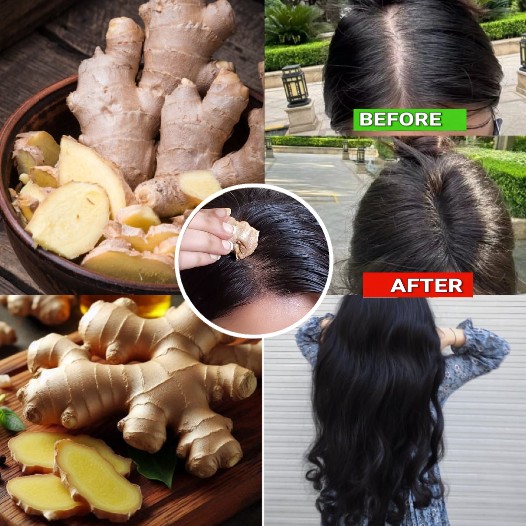 Just One Ginger, and Your Hair Will Be 20 Years Younger — Check the Recipe Below!