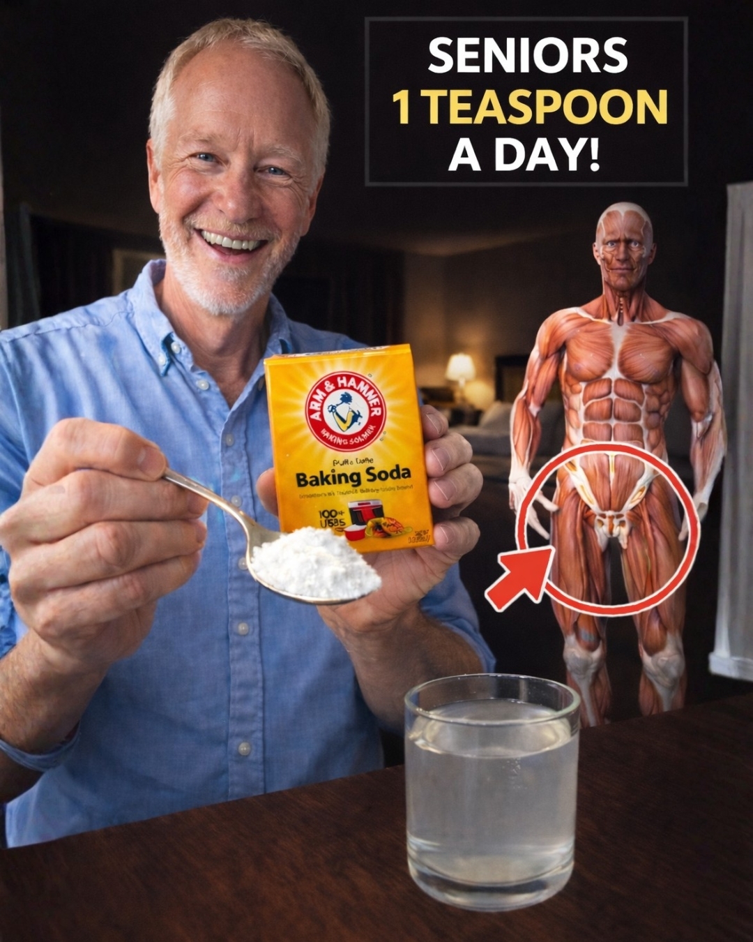 Drink Baking Soda Water at Night for 2 Weeks — Here’s What Happens to Your Body!