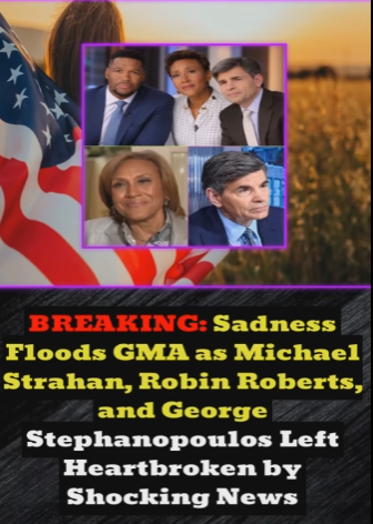 BREAKING: The GMA studio is in tears. Michael, Robin, and George are absolutely shattered by the news. You won’t believe what they just revealed