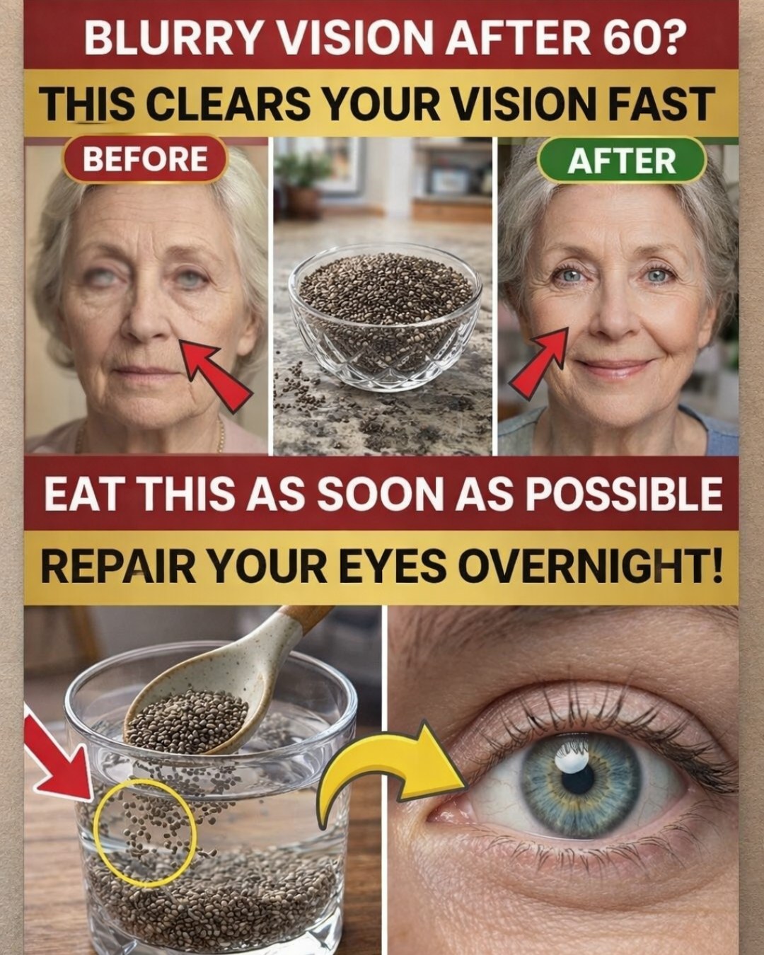Over 60? Discover How Adding This Tiny Seed to Your Daily Routine May Support Eye Health Naturally