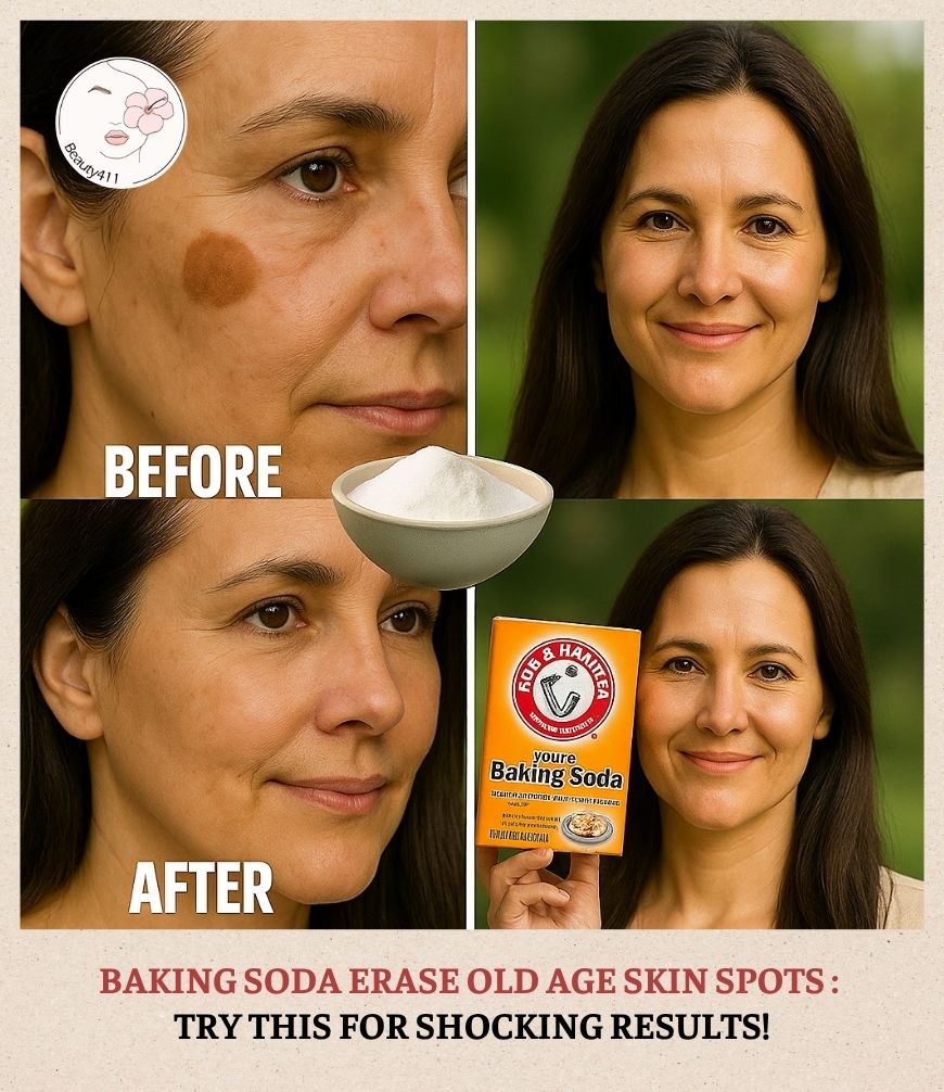 Erase Age Spots Naturally: How Baking Soda Can Give You Flawless Skin