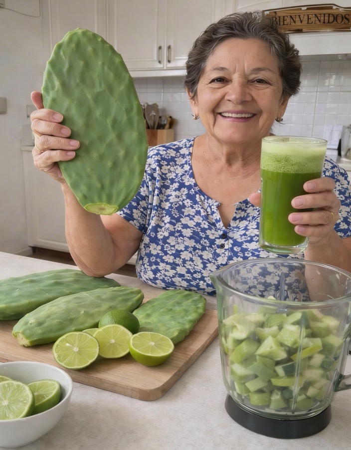 The Lemon Nopal Drink: A Refreshing Way to Support Digestion, Reduce Bloating, and Feel Lighter Naturally hot