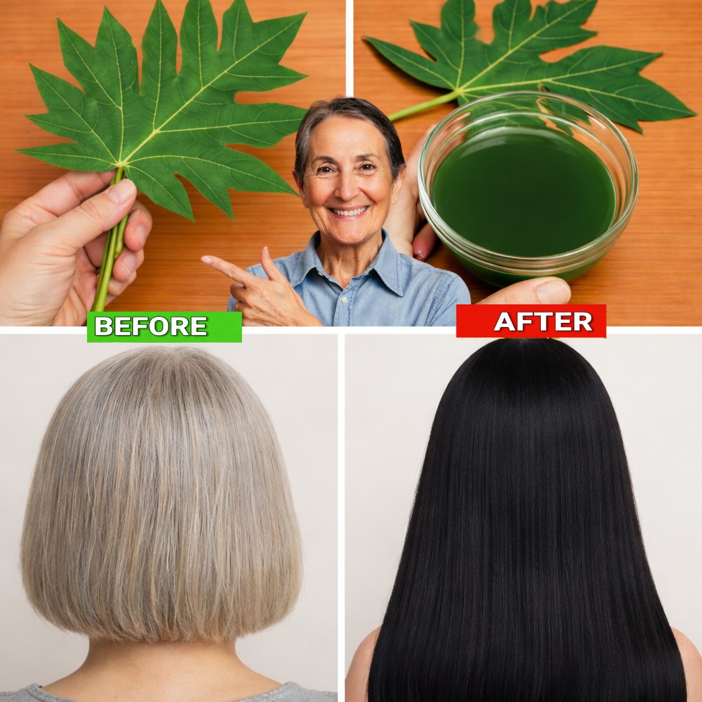 Can Papaya Leaves Turn Gray Hair Black Naturally? Unlock Nature’s Secret to Vibrant Hair! news