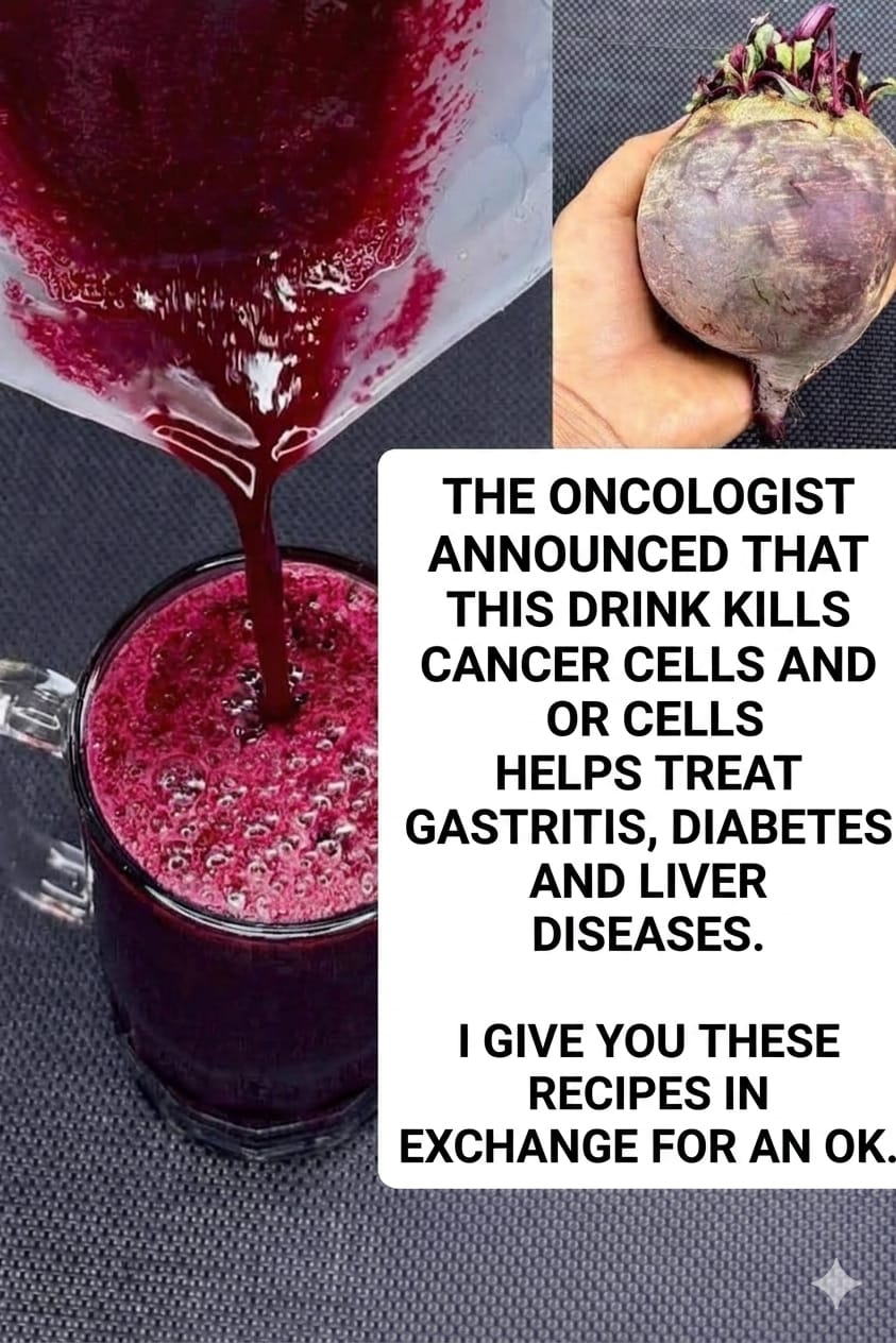 ALERT! BEETROOT JUICE KILLS CANCER CELLS IN 42 DAYS