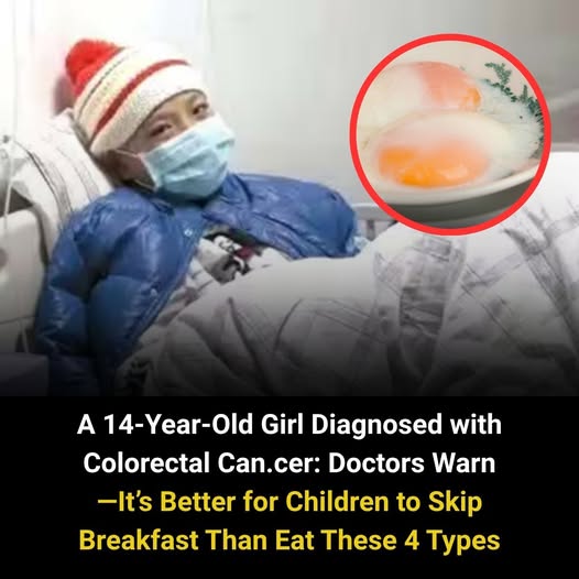14-Year-Old Diagnosed With Can.cer—Doctors Point to a Common Breakfast Habit