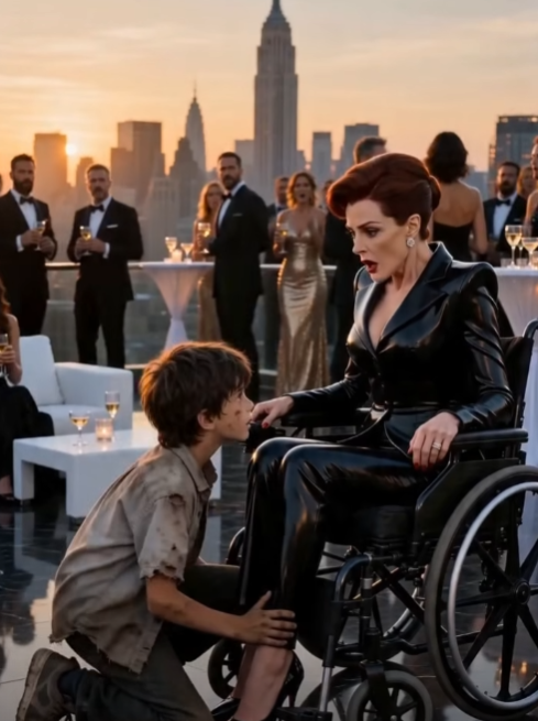 Boy Grabbed A Wealthy Woman’s Legs At A Luxury Terrace — Then She Felt Something She Wasn’t Supposed To Feel