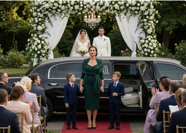 He Invited His Poor Ex-Wife To Shame Her At His Wedding—But She Arrived In A Limo With Their Triplets...
