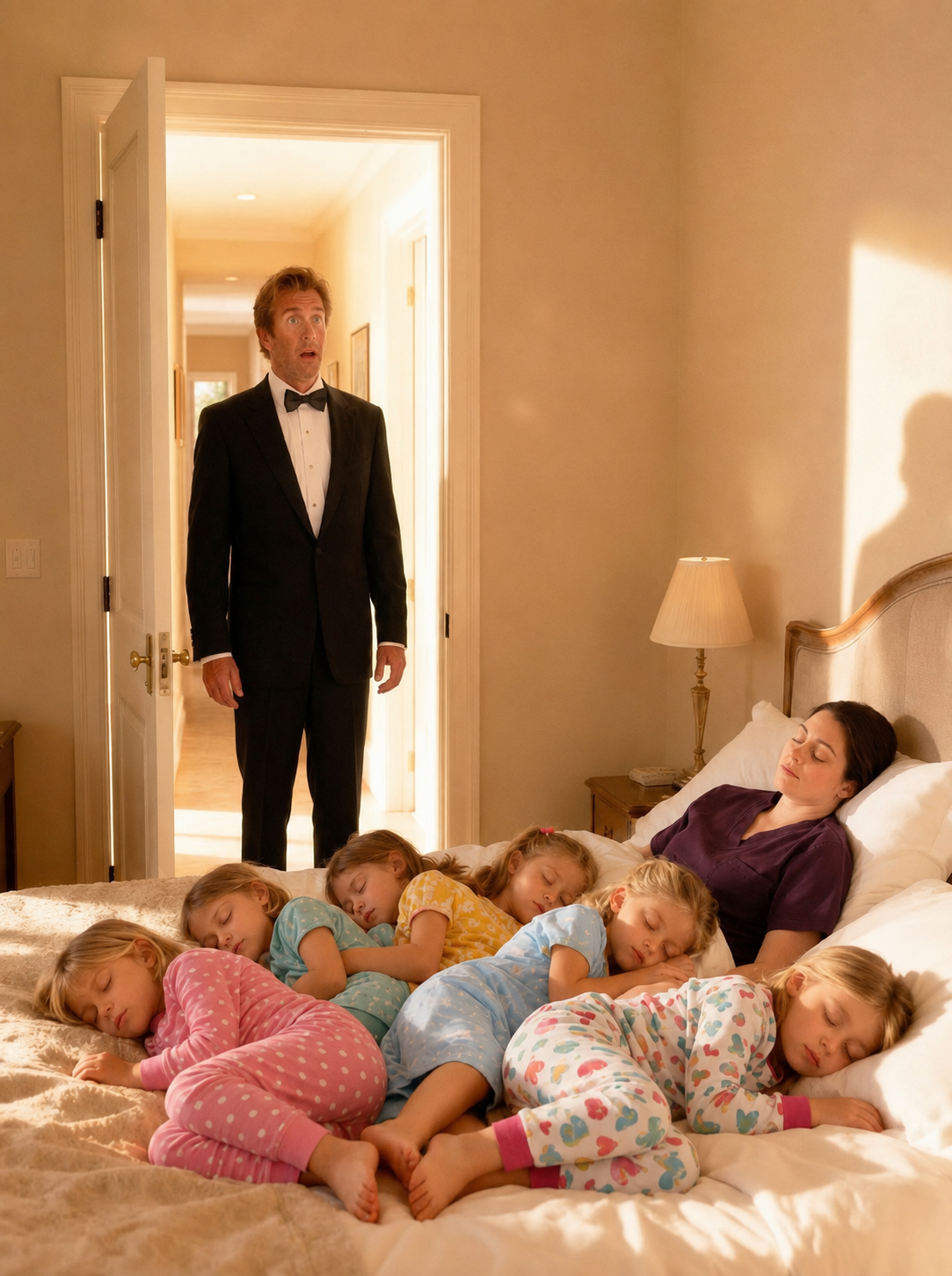 The millionaire’s six daughters had terrorized every nanny who entered their home—but the new housekeeper found the one room none of them dared to destroy.