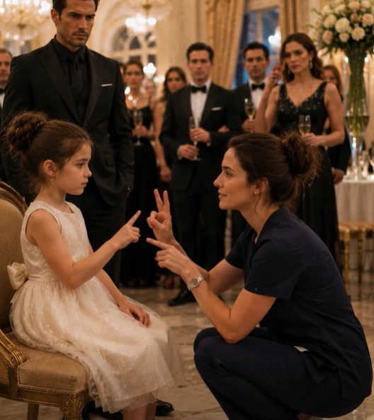 The CEO left his deaf niece alone at Table 7 for “two minutes”—80 minutes later, he returned and saw a stranger giving her the attention he had failed to give for years.