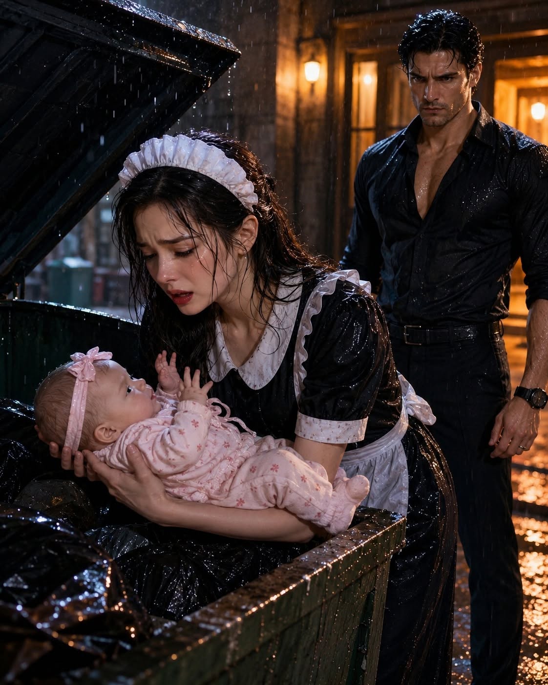 I found Adrian Valente’s seven-month-old daughter freezing inside a dumpster, but minutes after saving her, I was the one being dragged into his basement at gunpoint.