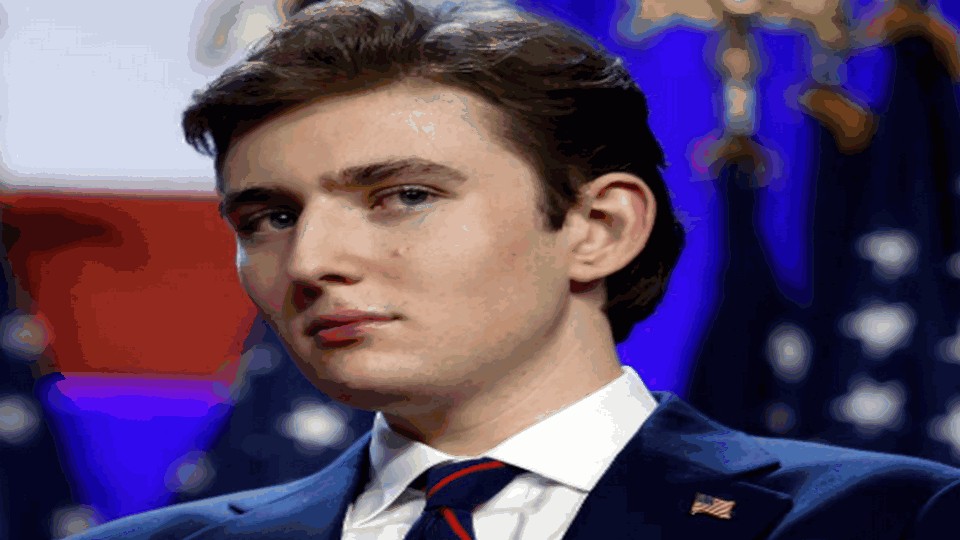Just 25 Minutes Ago, Barron Trump... breaks down in tears while making a heartbreaking announcement