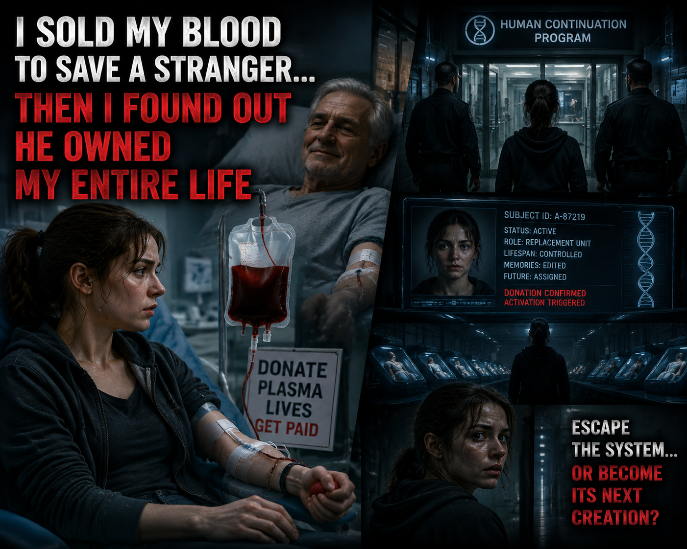 I SOLD MY BLOOD TO SAVE A STRANGER… THEN I FOUND OUT HE OWNED MY ENTIRE LIFE