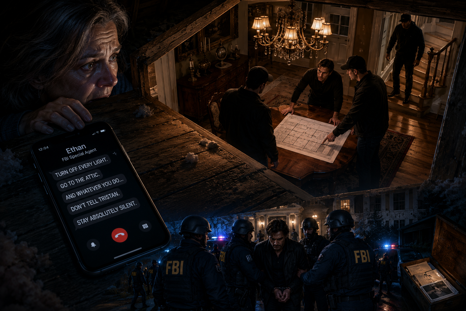 MY FBI SON CALLED AT MIDNIGHT... THEN MY SON-IN-LAW LED STRANGERS STRAIGHT TO MY ATTIC