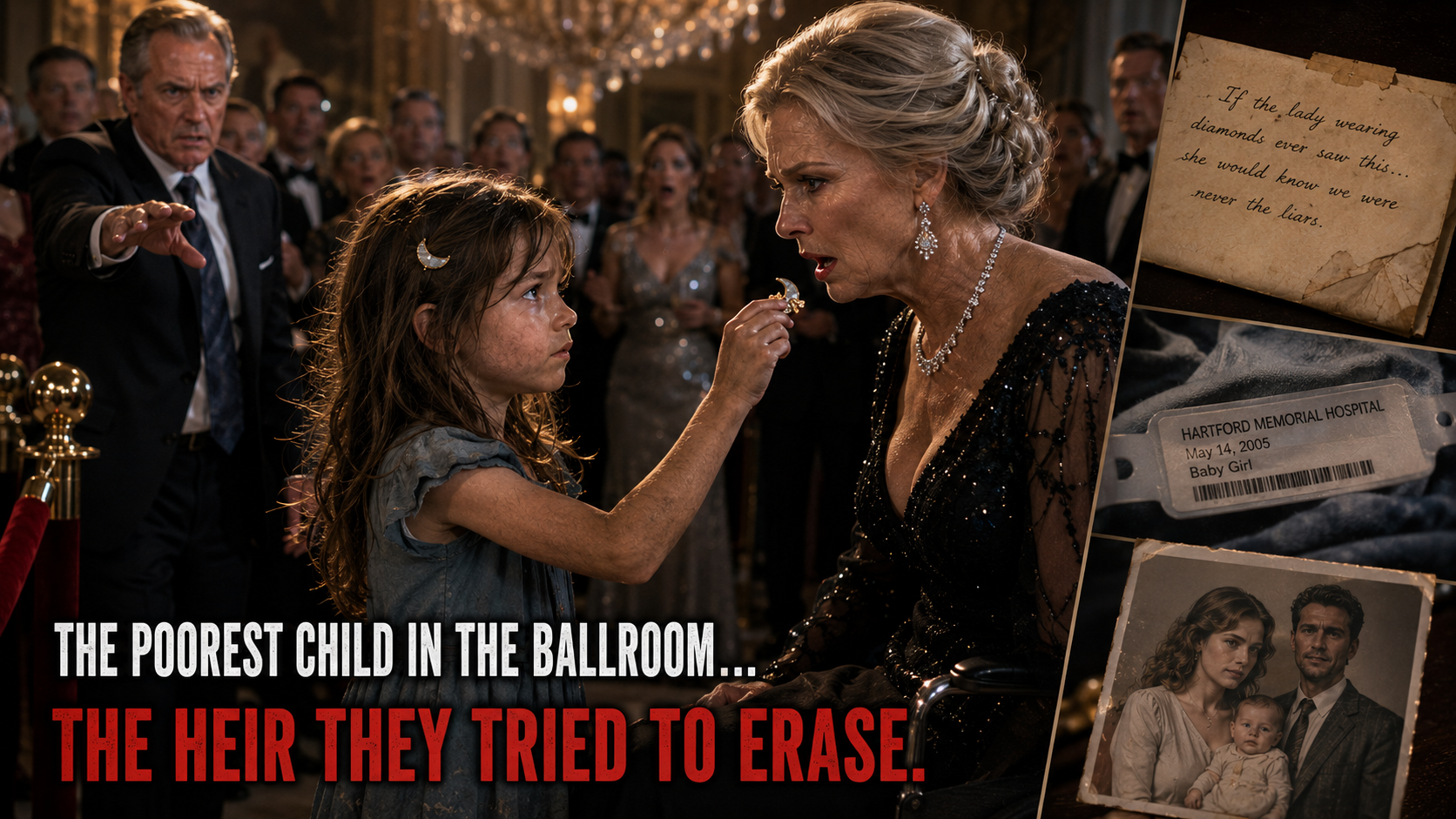 THEY CALLED THE LITTLE GIRL A BEGGAR... THEN ONE HAIR CLIP EXPOSED A TWENTY-YEAR LIE THAT DESTROYED A BILLIONAIRE DYNASTY