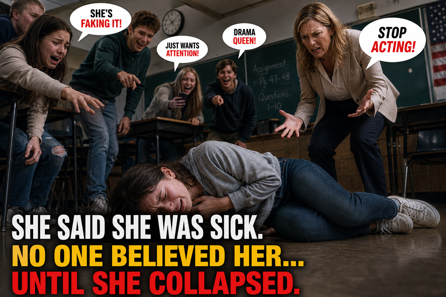 The Teacher Said She Was Faking It... Then One Classroom Video Changed Everything