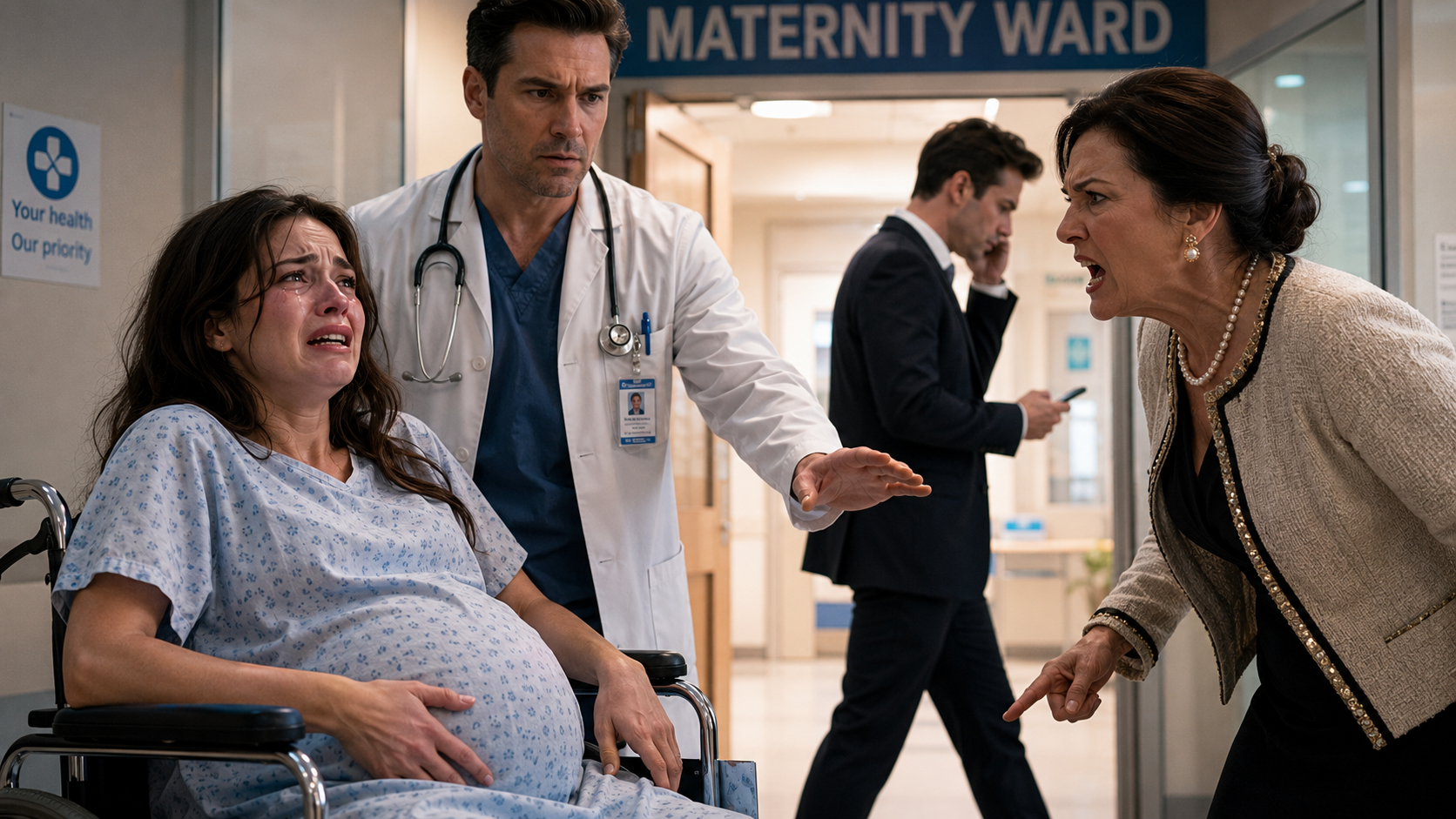 MY MOTHER-IN-LAW SLAPPED ME DURING LABOR... THEN THE HOSPITAL CAMERAS EXPOSED THE CHOICE THAT ENDED MY MARRIAGE