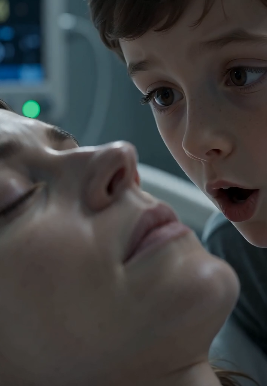 MY SON WHISPERED "DON'T OPEN YOUR EYES"... THEN MY HUSBAND REALIZED I HAD HEARD EVERY WORD