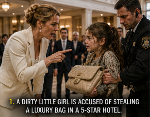 They Called the Little Girl a Thief... Until the Tiny Silver Key Inside the Designer Bag Exposed a Woman Who Was Never Supposed to Be Alive
