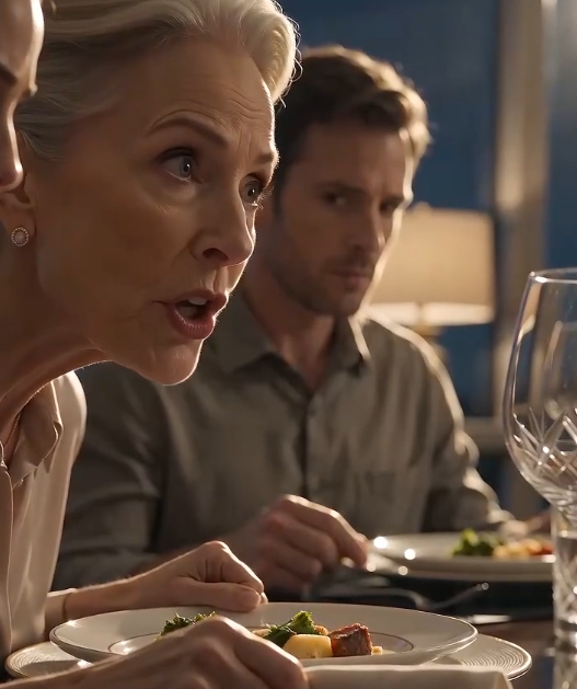 SHE SLAPPED ME IN FRONT OF OUR DINNER TABLE… THEN THE DOOR BURST OPEN AND EVERYTHING STOPPED