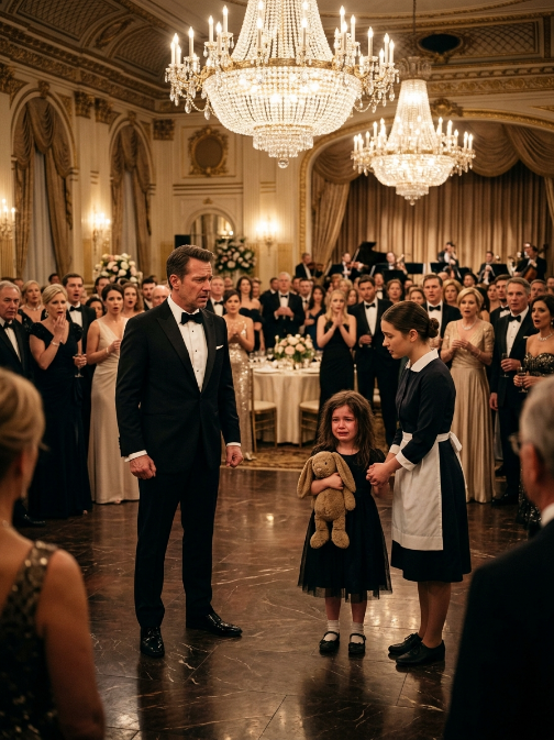 😭 "She Stayed When You Didn't, Daddy" — The Little Girl's Words Left a Billionaire Speechless