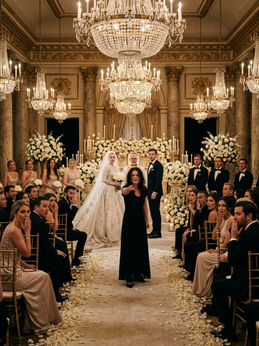 She Stood Up at Her Twin Sister’s Billionaire Wedding and Exposed the Secret That Had Been Hidden for 23 Years