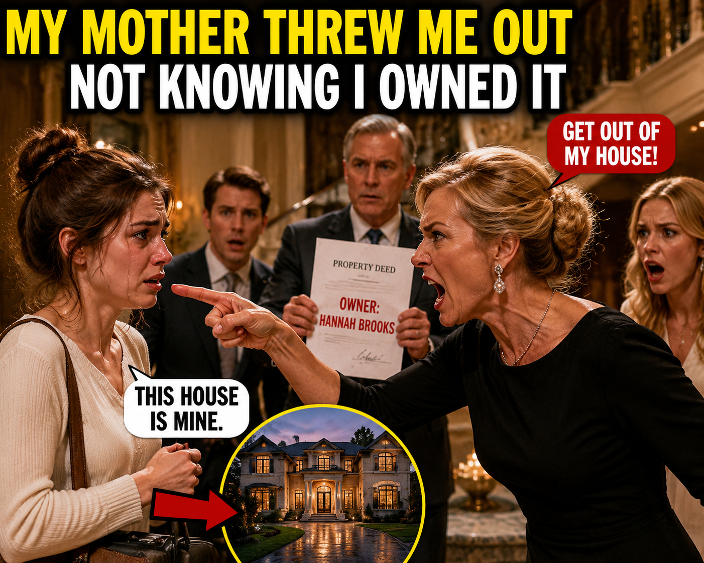 They Threw Me Out of My Own House… Then Learned I Was the Legal Owner