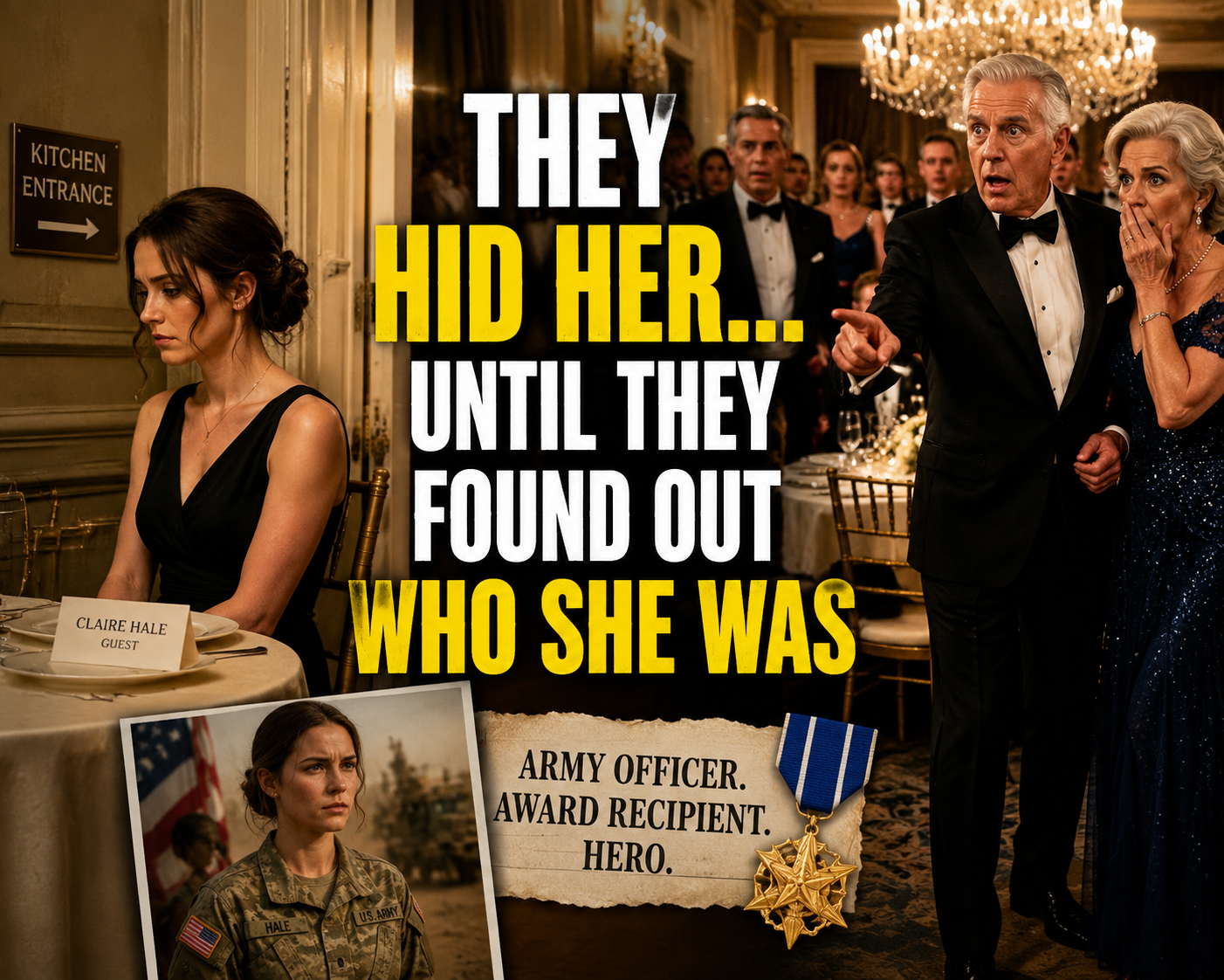 “My Father Hid Me at My Brother’s Engagement Dinner — Until the Judges Stood Up and Called Me ‘Ma’am’”