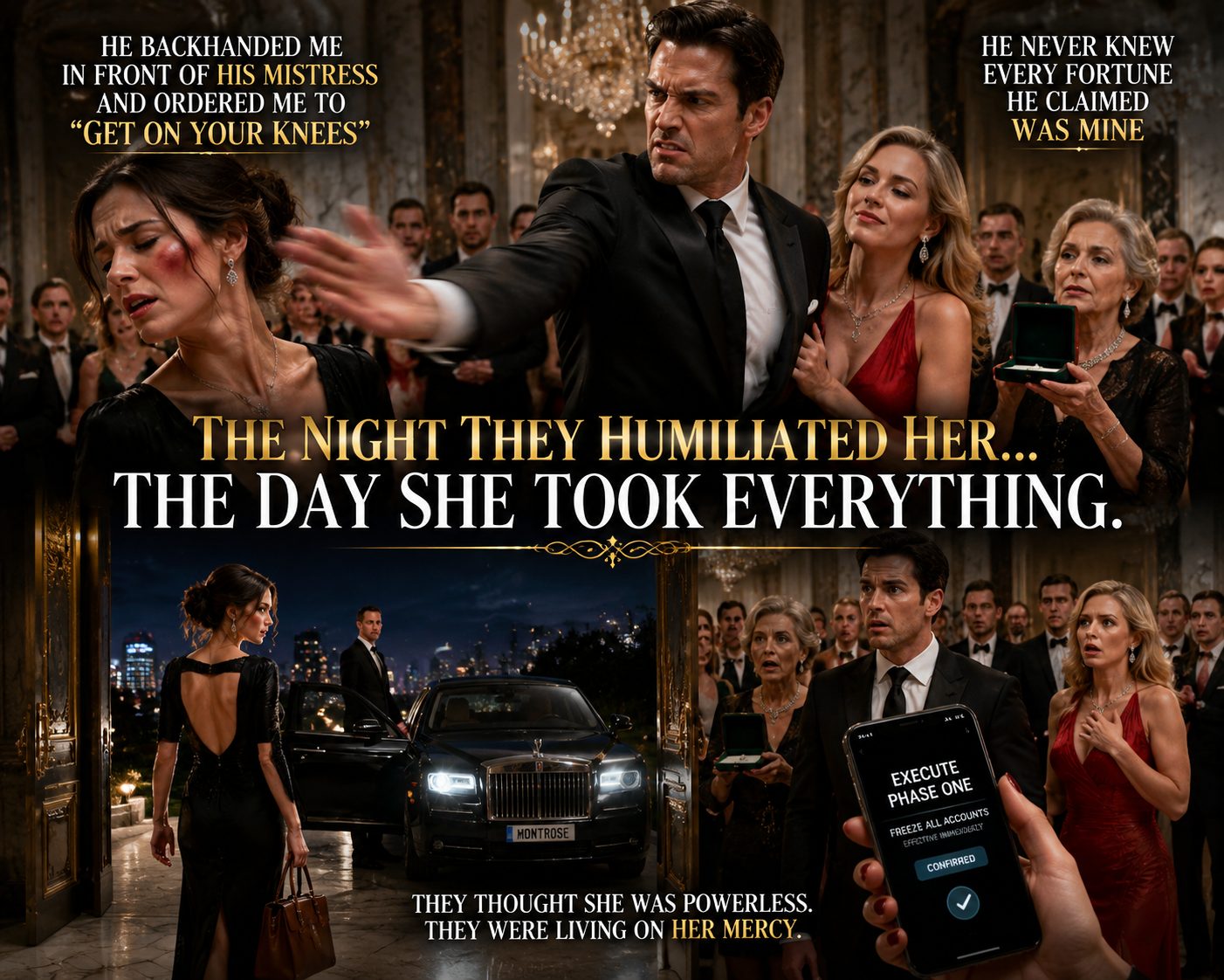 THE BILLIONAIRE WIFE THEY HUMILIATED — UNTIL SHE TOOK BACK EVERYTHING