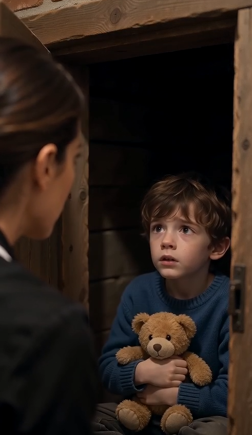 THE HOUSEKEEPER FOLLOWED THE SOUND OF A CHILD’S CRY — AND FOUND THE BILLIONAIRE’S NEW WIFE’S TERRIFYING SECRET SEALED BEHIND A HIDDEN BASEMENT WALL…