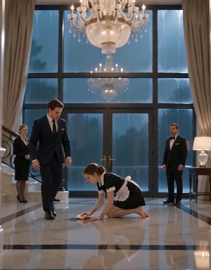 THE BILLIONAIRE FROZE WHEN THE MAID APOLOGIZED... BECAUSE HE RECOGNIZED HER VOICE 😱