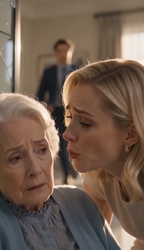 The Old Woman Fell Into the Glass Cabinet... But the Recording Revealed Who Really Pushed Her