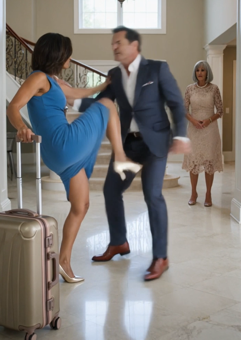 14 hours after our wedding, my husband threw a filthy, grease-soaked rag in my face in front of his 22 relatives. "Get on your knees and clean it. Learn the rules," he sneered.