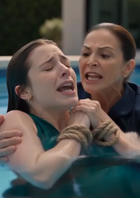 Maid Jumps Into Pool to Save Pregnant Bride — But What She Pulls From the Water Destroys the Entire Family