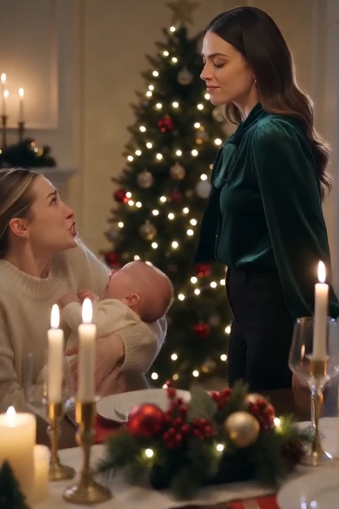 My Sister Slapped My 6-Month-Old Baby at Christmas and Laughed—Then My Husband Stood Up and Said Four Words That Ended Everything