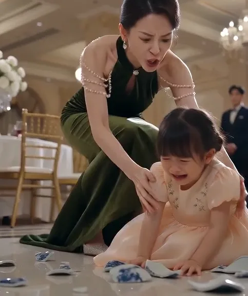 A LITTLE GIRL ACCIDENTALLY  KNOCKED OVER A VASE, GOT SLAPPED… BUT WHAT WAS HIDDEN BENEATH IT UNCOVERED A TERRIBLE SECRET